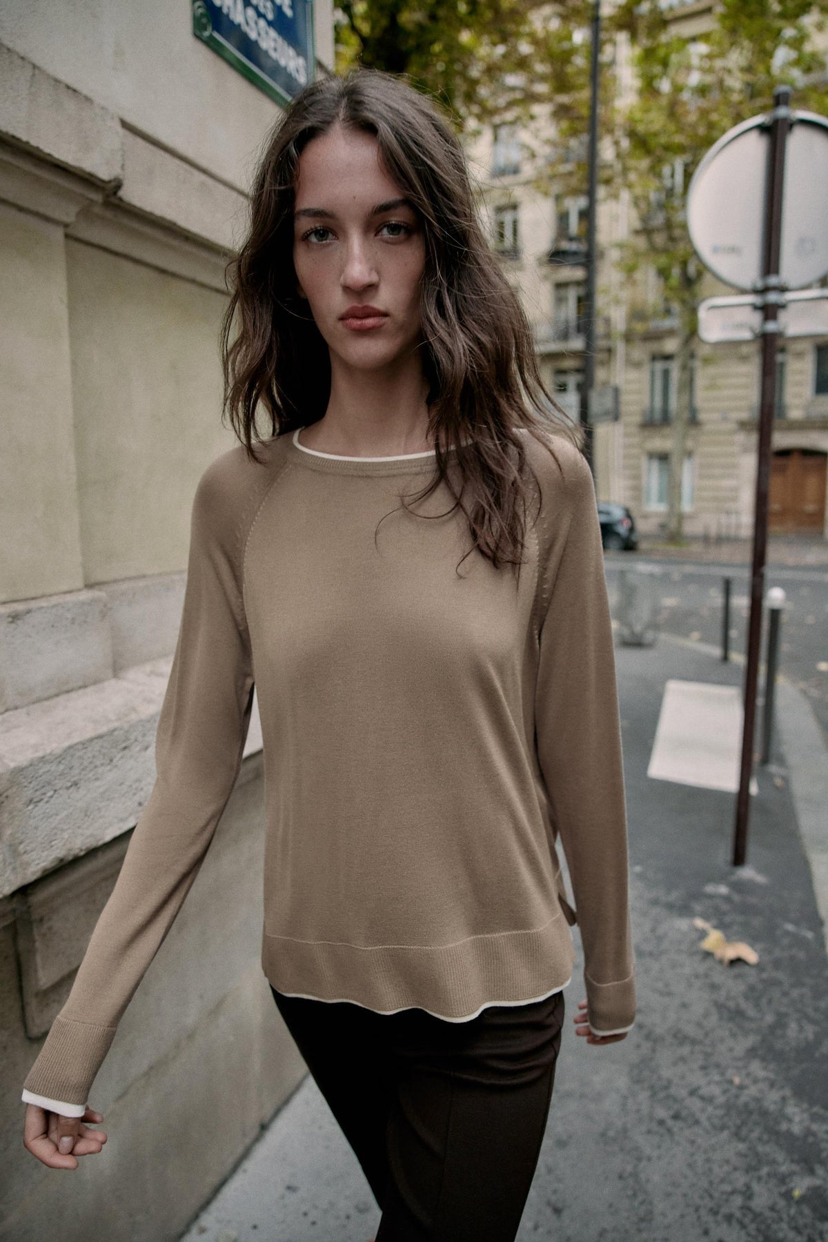 Doppelstrickpullover