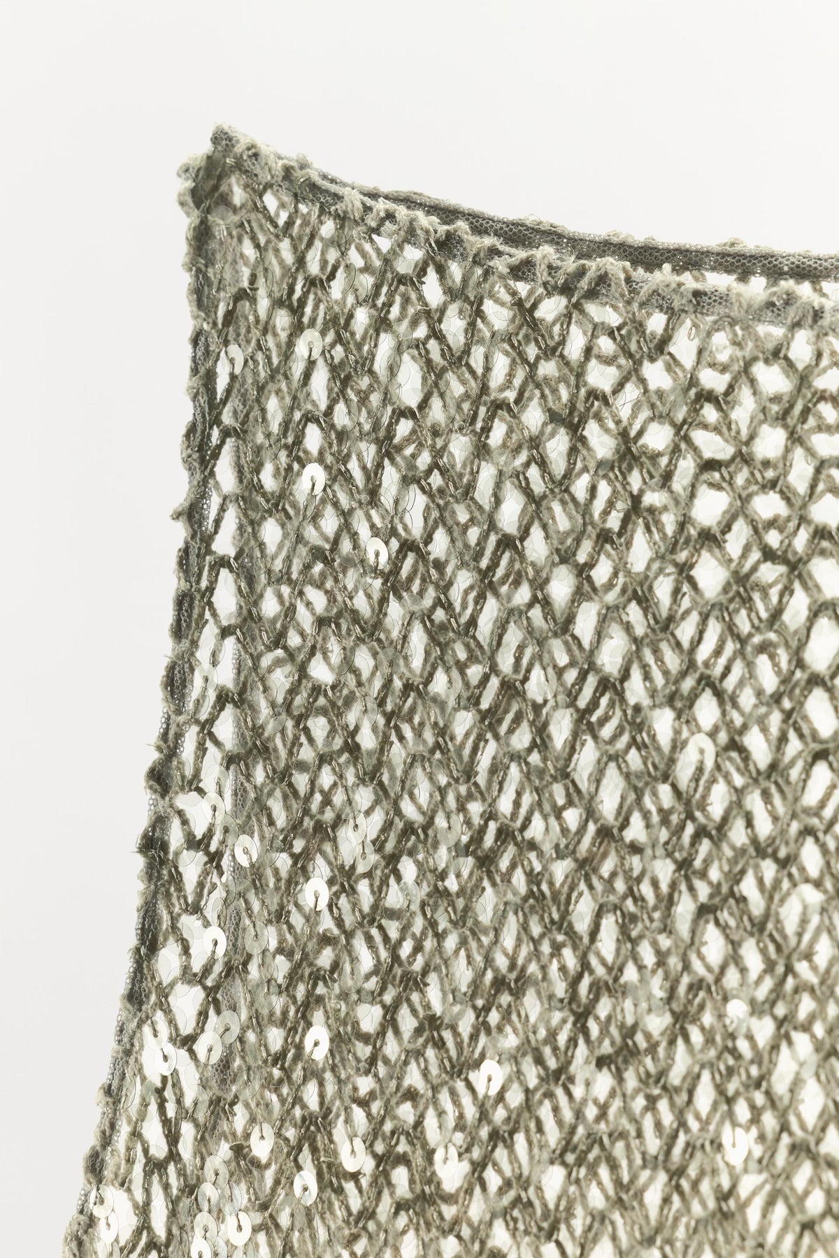 Paillettenbesetztes asymmetrisches Top