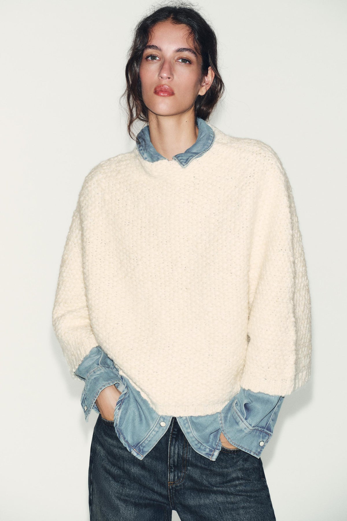 Dicker Strickpullover