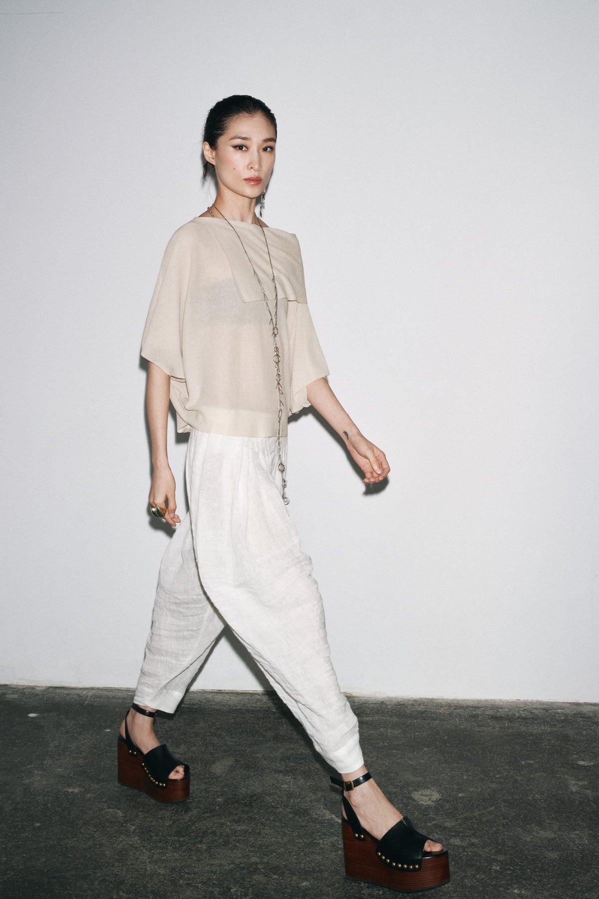 Strickpullover mit kurzen Ärmeln