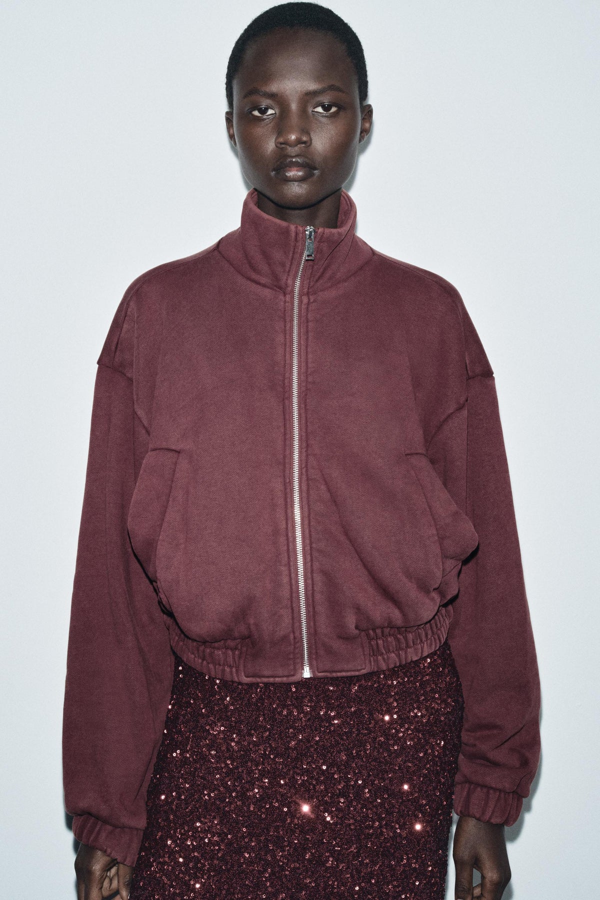 GEWASCHTE FLEECEJACKE