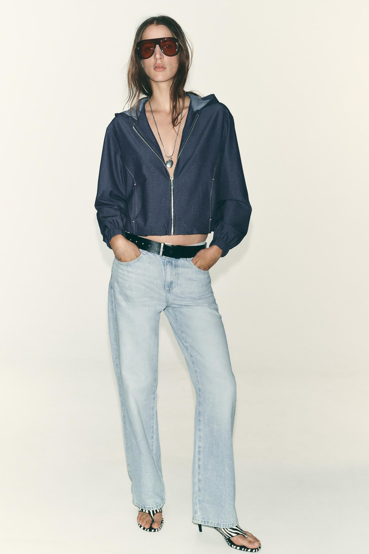 Bomberjacke mit Kapuze