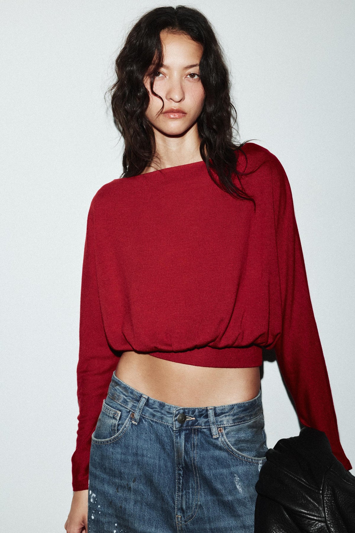 Weicher Langarmpullover