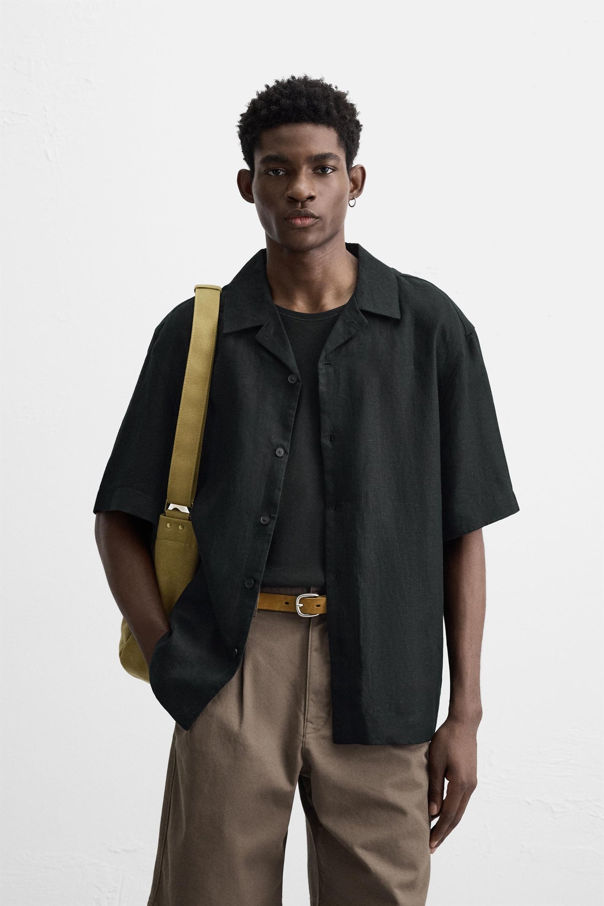 RELAXED FIT LINEN SHIRT - Image 2