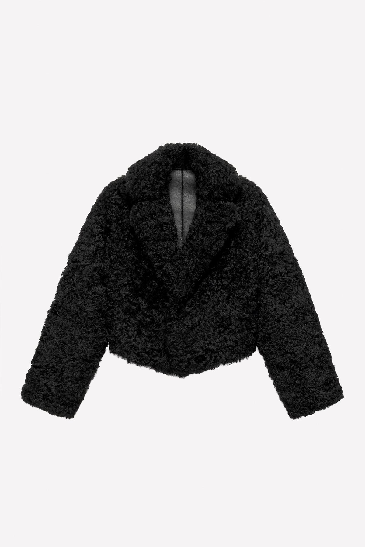 Wendejacke in Lederoptik