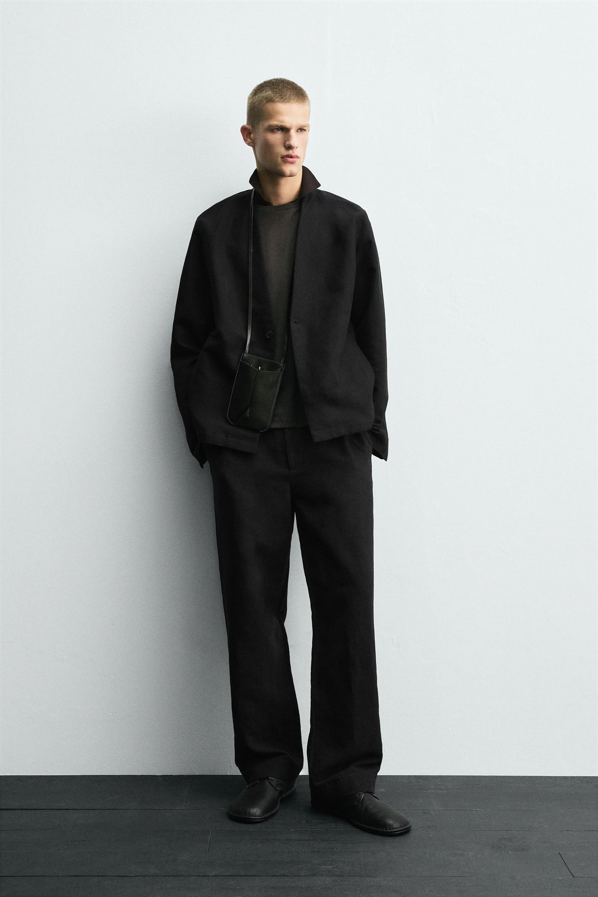 Baumwoll-Leinen-Anzug