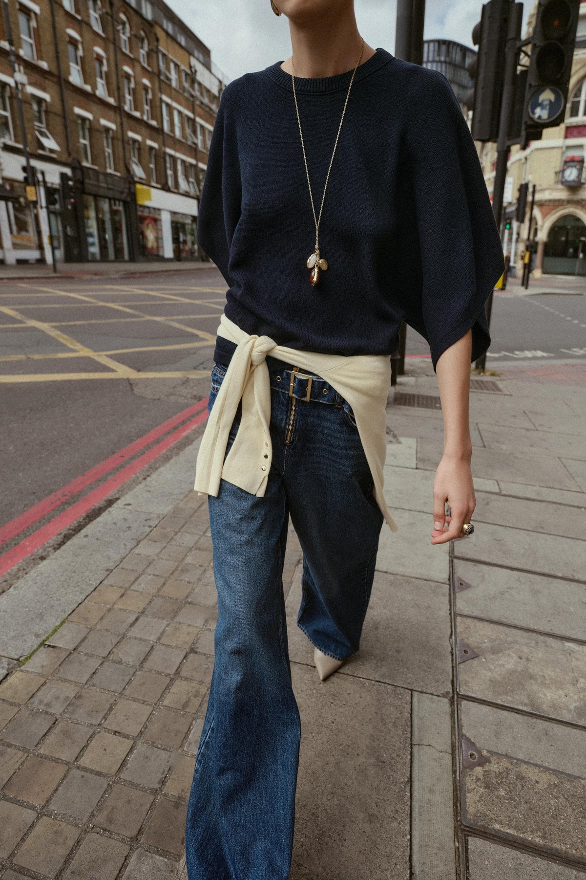 EINFACHER STRICKPULLOVER