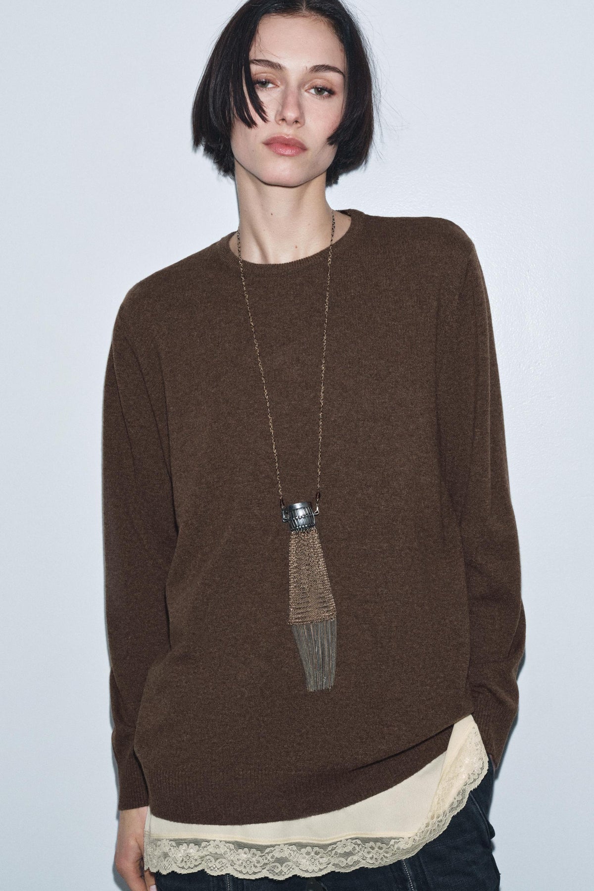 Pullover aus Wollmischung