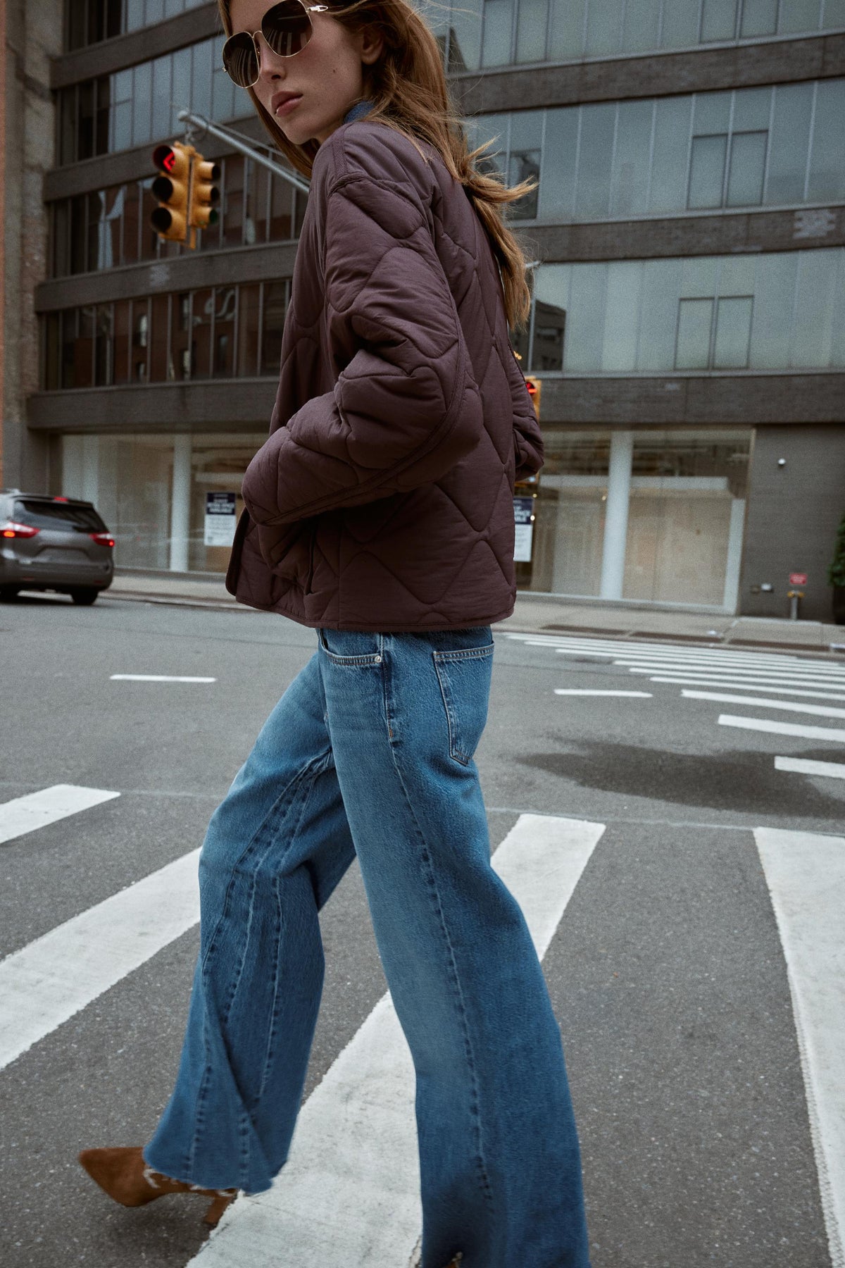 Steppjacke mit Taschen