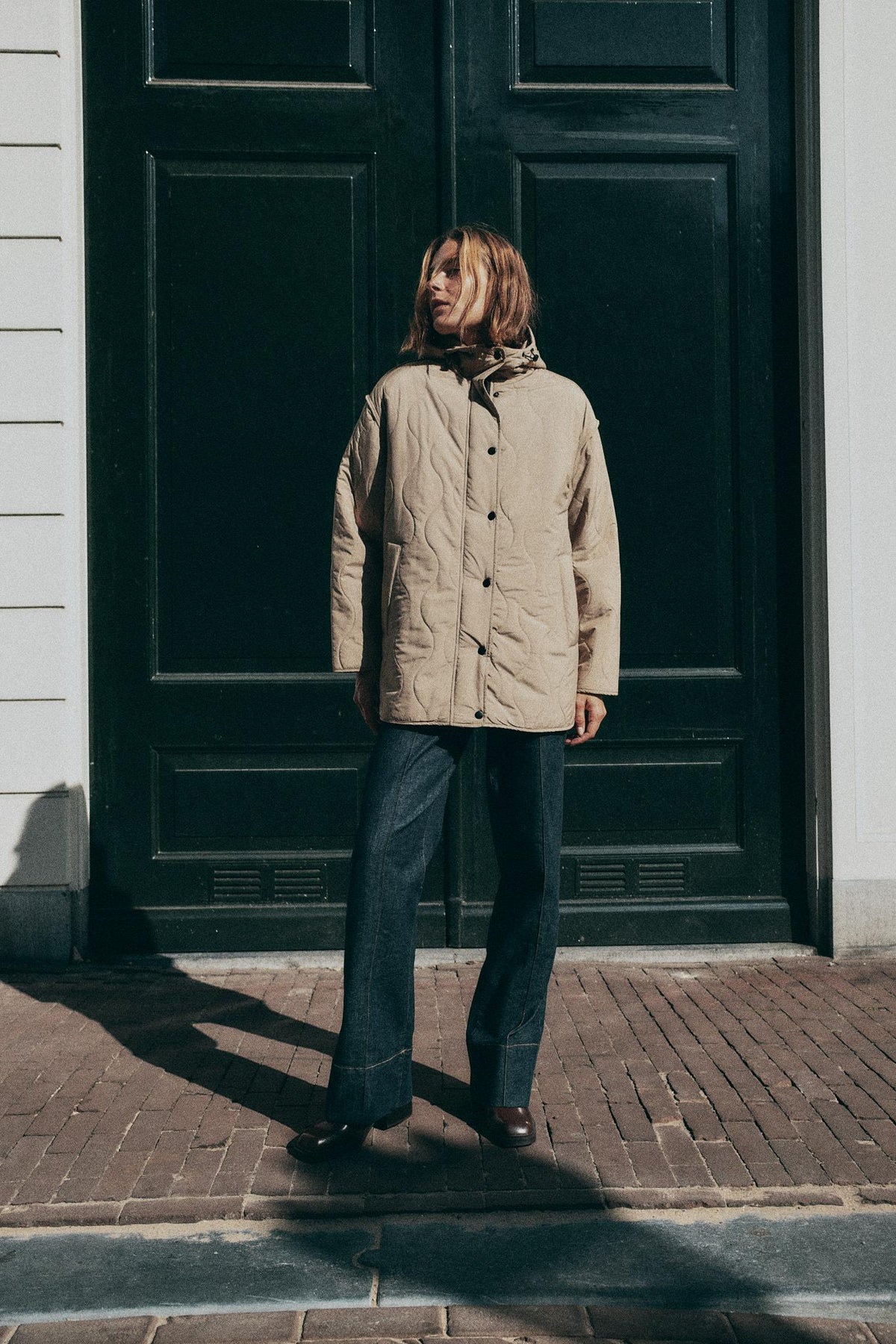 Wasserabweisende Steppjacke