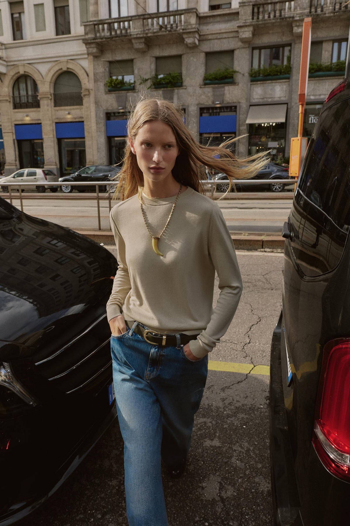 FINE KNIT JUMPER - Image 1