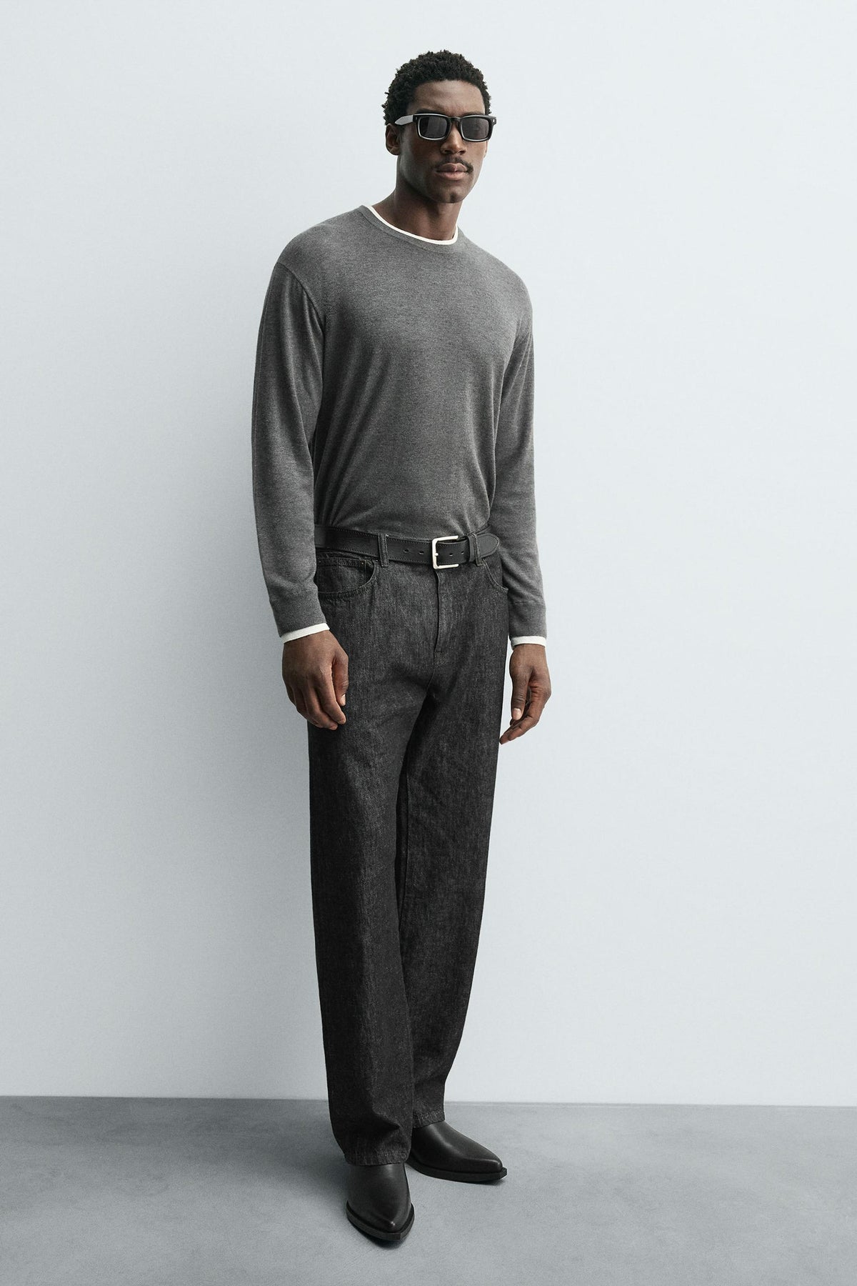 POINTED TOE COWBOY BOOTS - Image 1