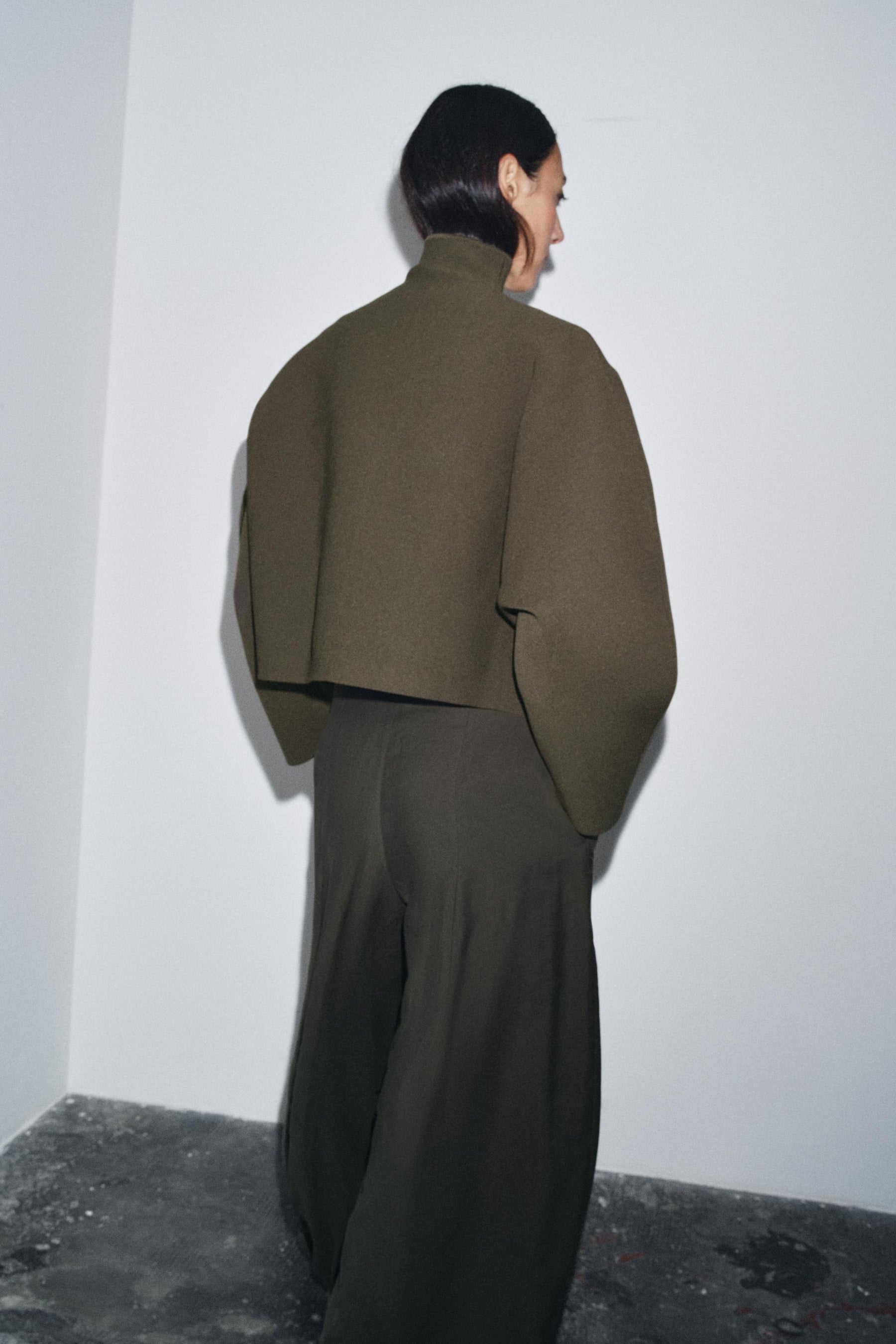 Strickjacke mit Reißverschluss