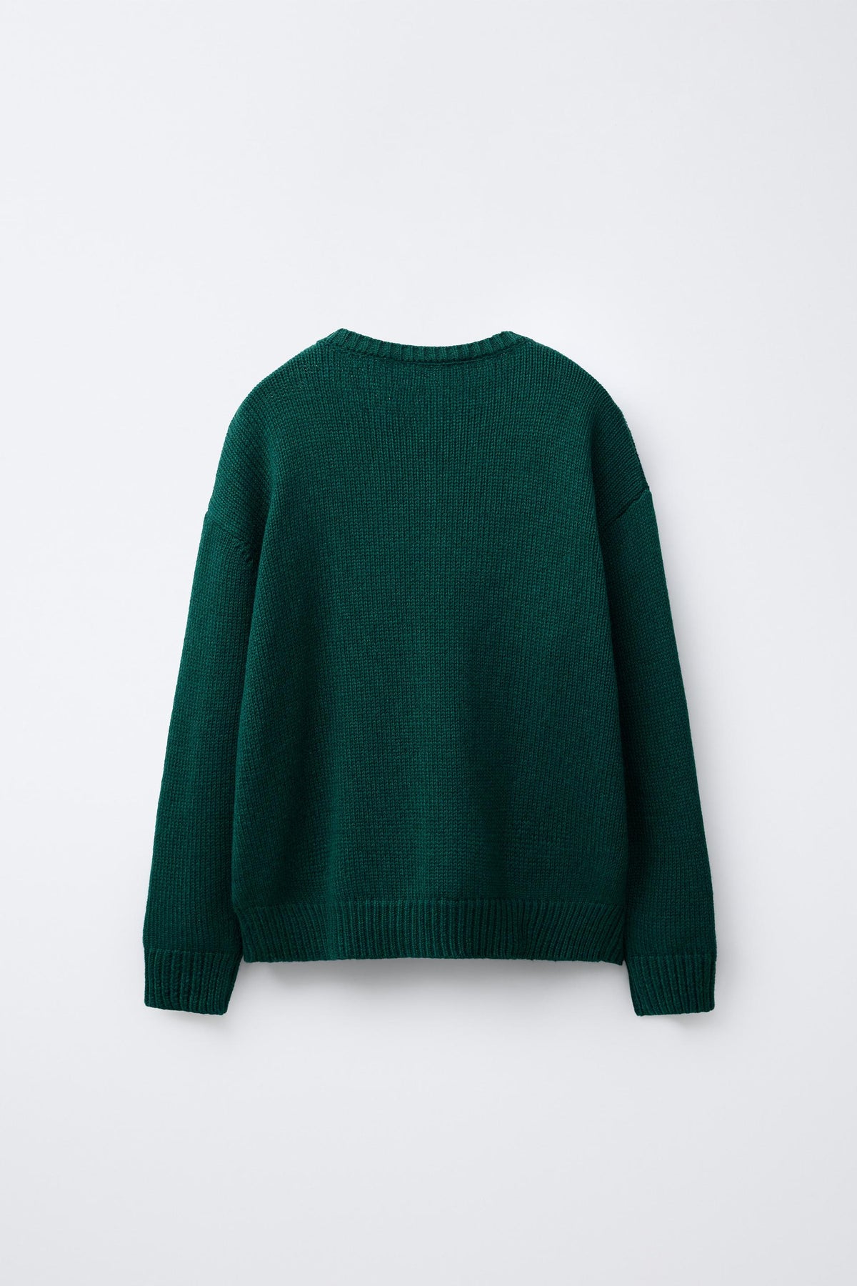 Bestickter Strickpullover