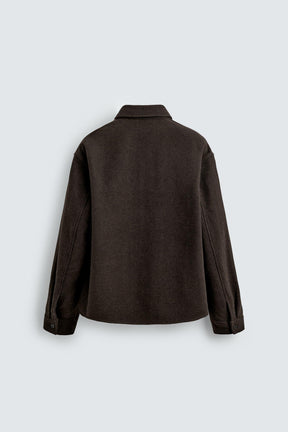 WOOL OVERSHIRT - Image 7