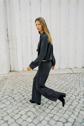 Jacke aus weichem Twill