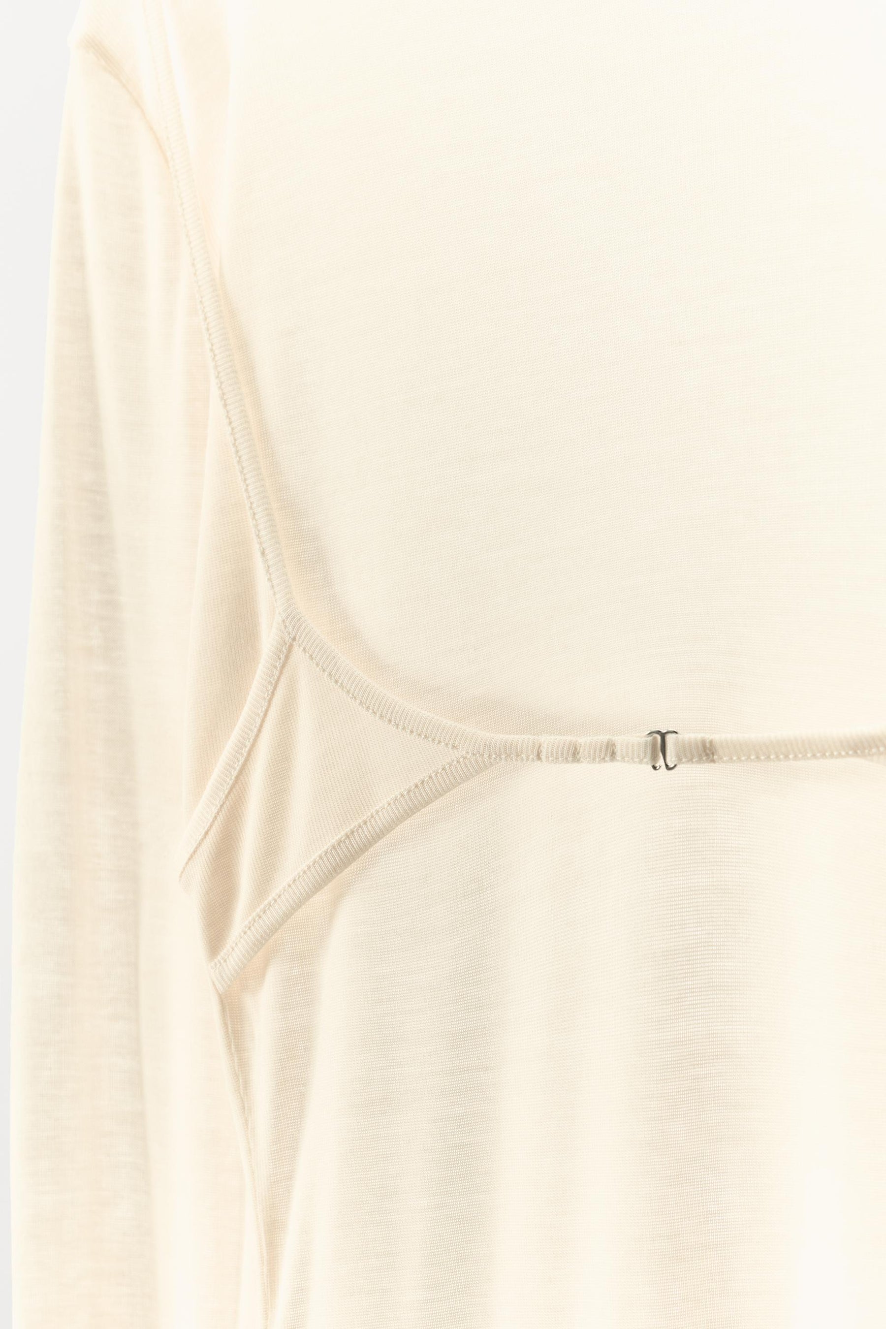 Lyocell-T-Shirt mit Rücken