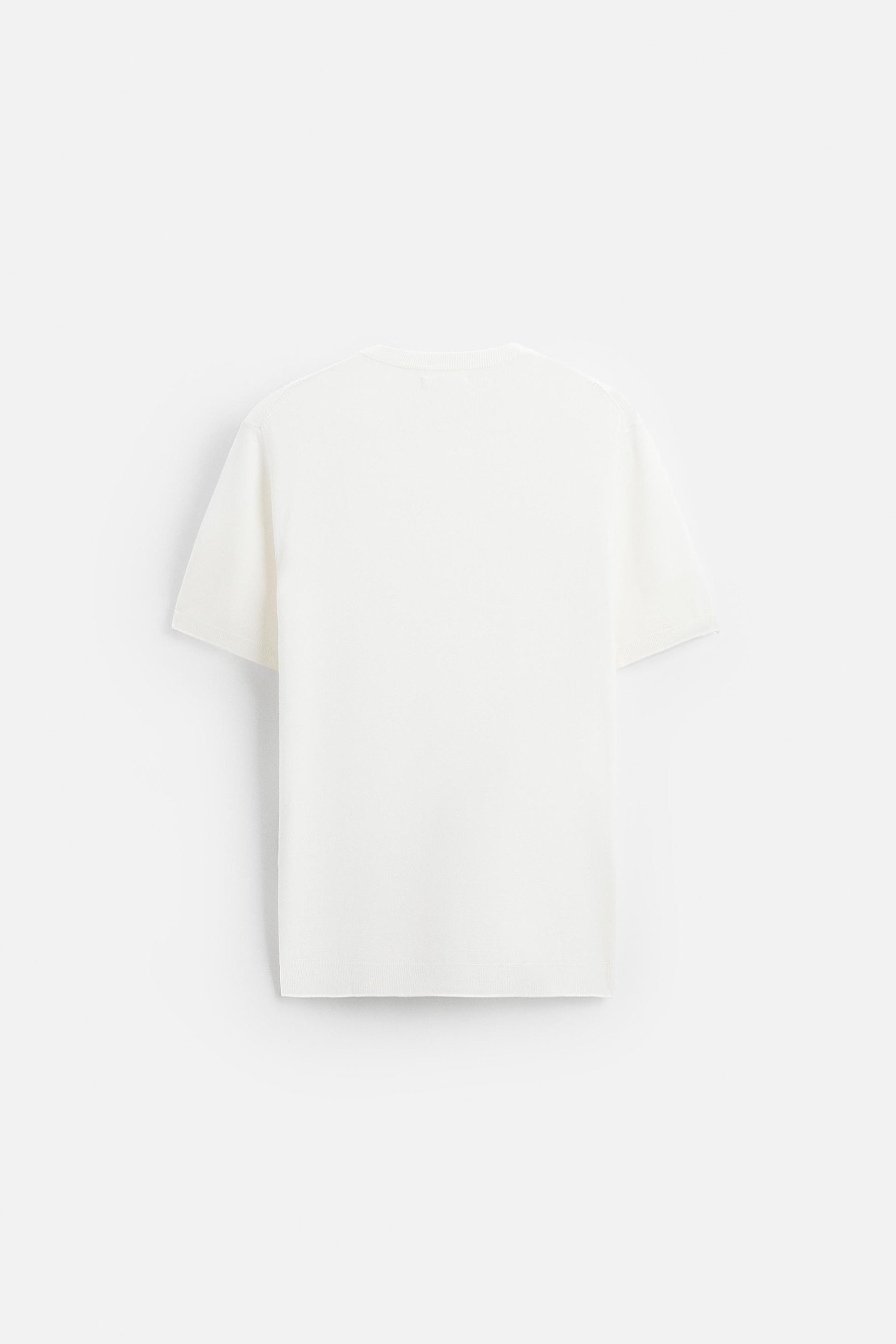 VISCOSE BLEND KNIT T-SHIRT - Image 6