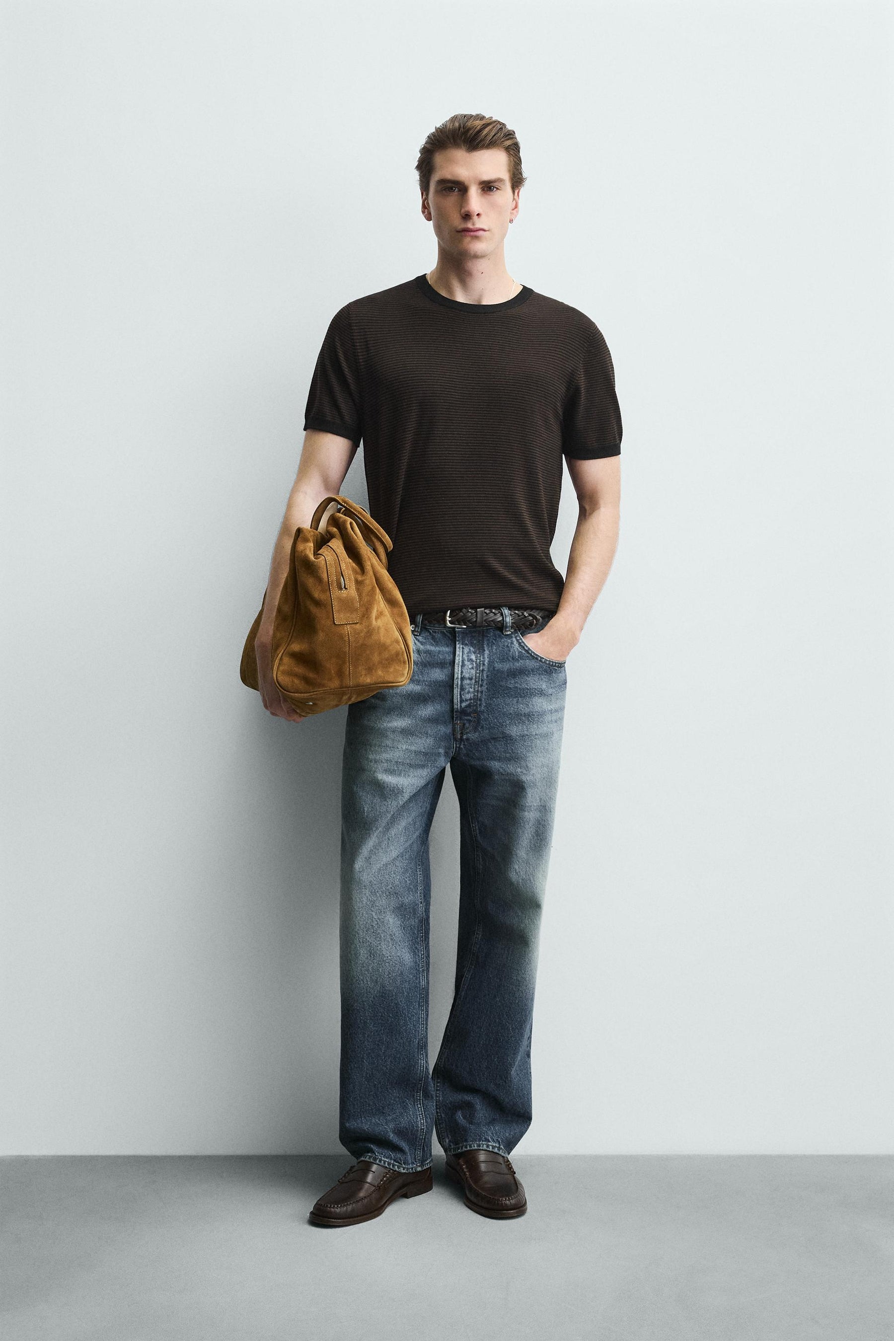 T-Shirt aus Viskosemischung