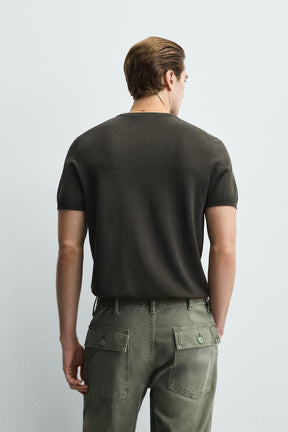 T-Shirt aus Viskosemischung