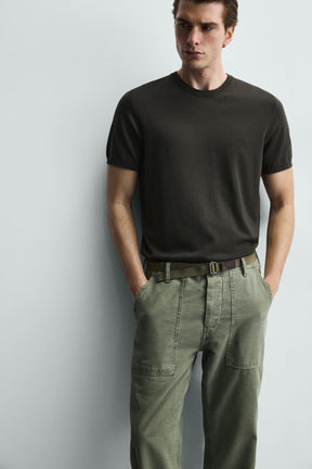 T-Shirt aus Viskosemischung