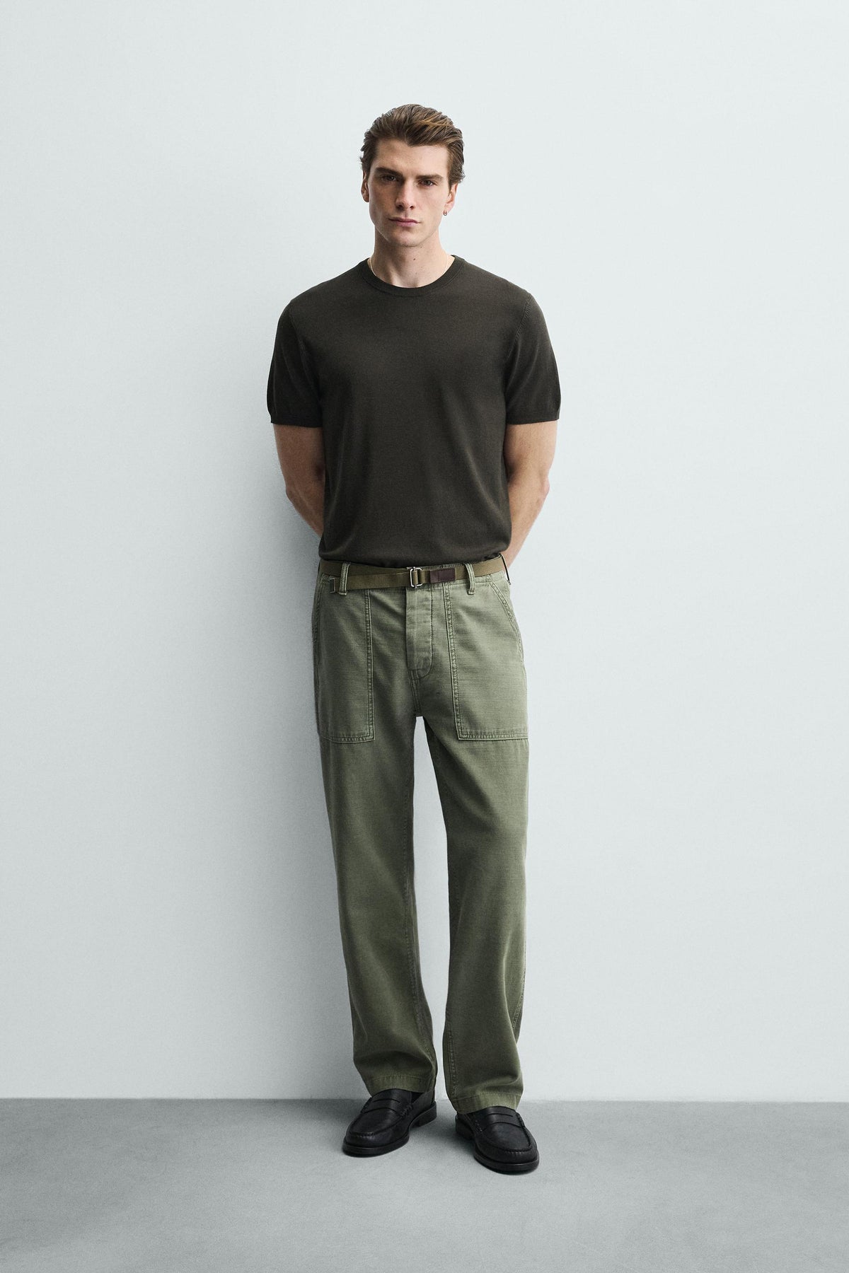 T-Shirt aus Viskosemischung