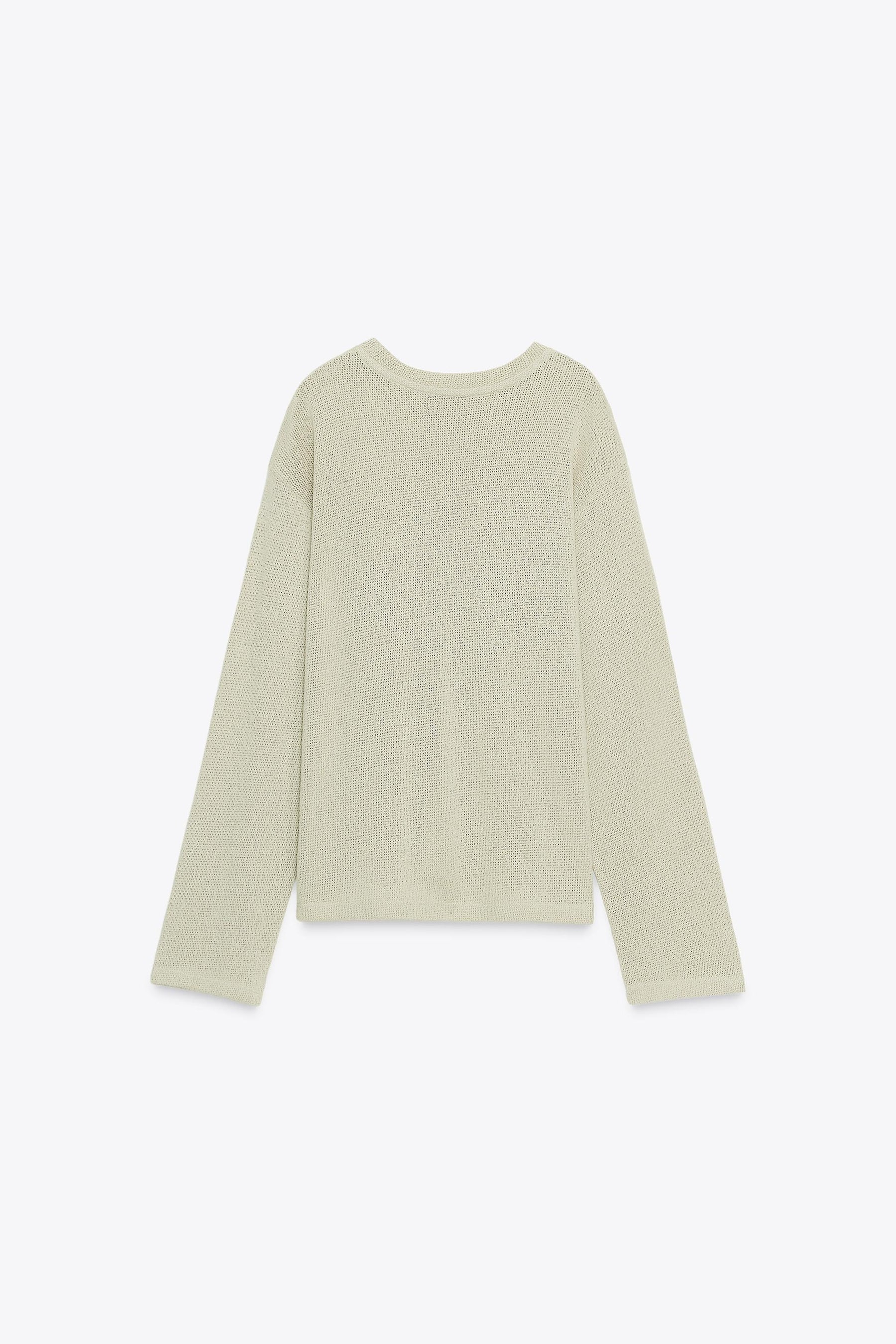 CUT-OUT KNIT SWEATER - Image 7
