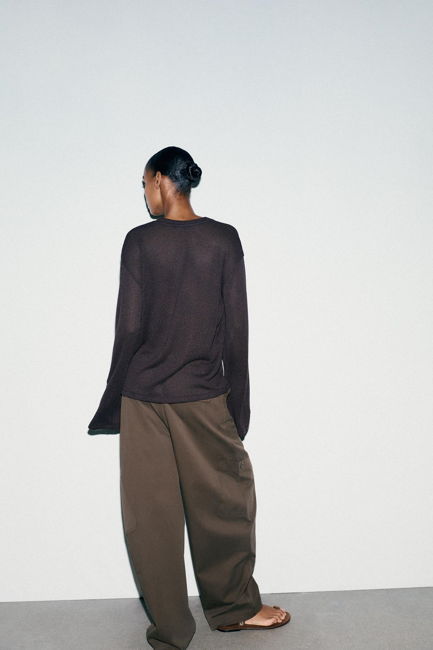 CUT-OUT KNIT SWEATER - Image 5