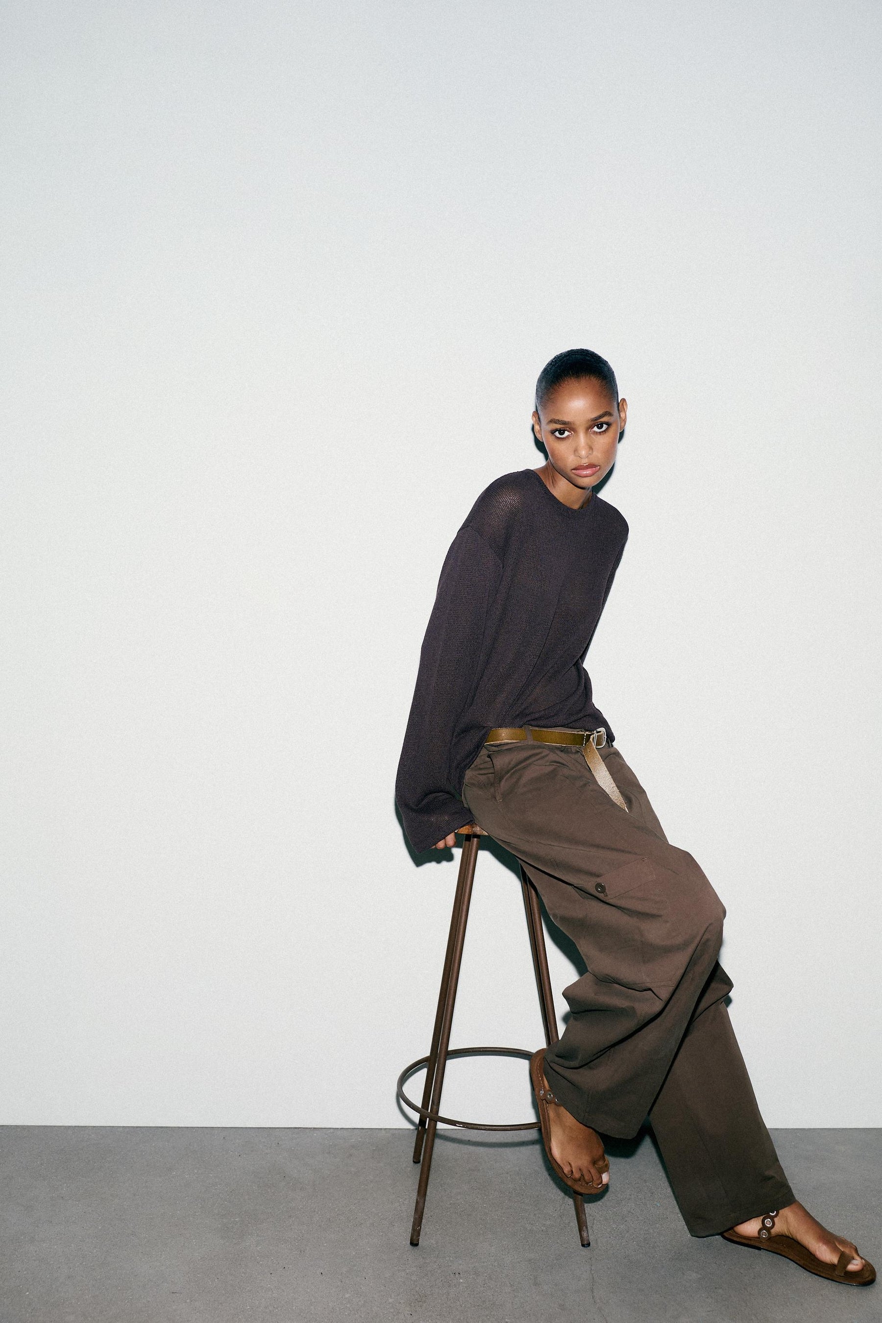 CUT-OUT KNIT SWEATER - Image 6