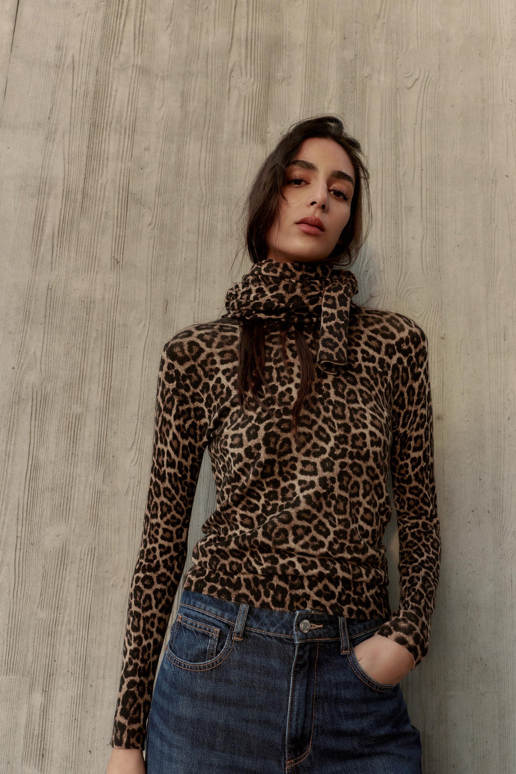 ANIMAL PRINT KNIT JUMPER - Image 2