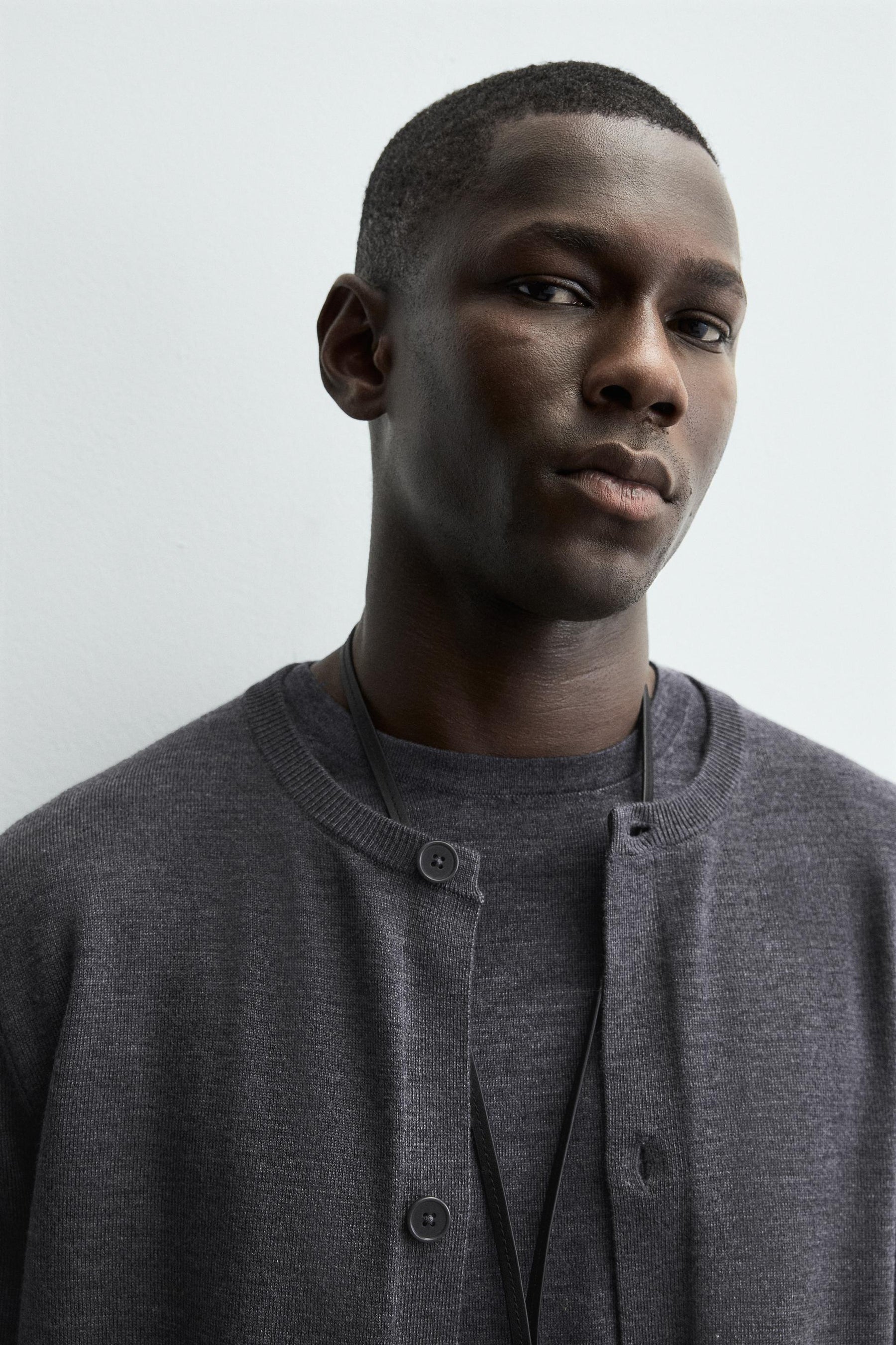 REGULAR FIT CARDIGAN WITH WOOL - Image 5