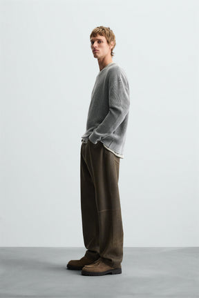 Gewaschener Rippstrick