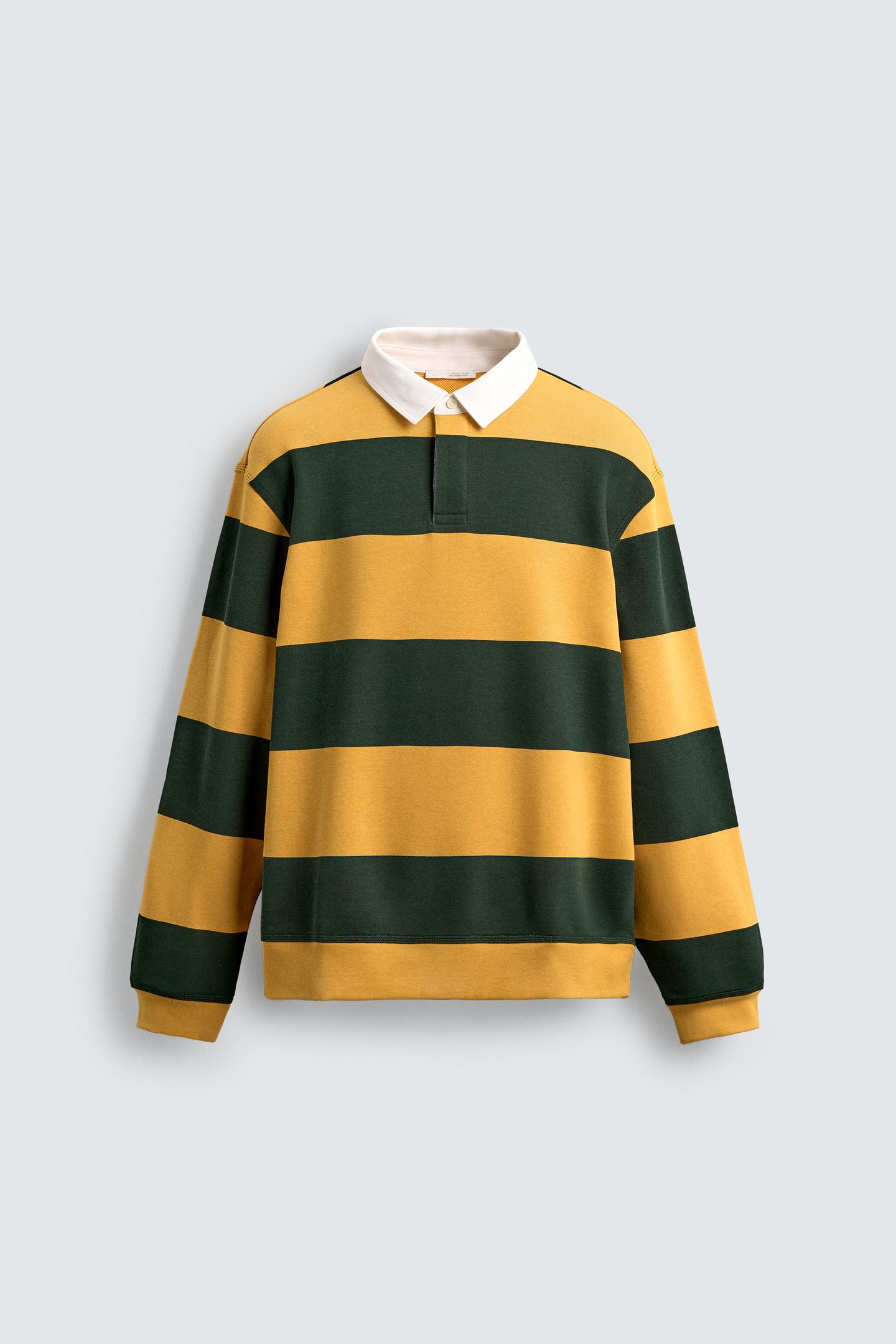 Polohemd mit Kontrastkragen 