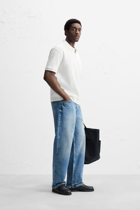 Strukturiertes vertikales Polo