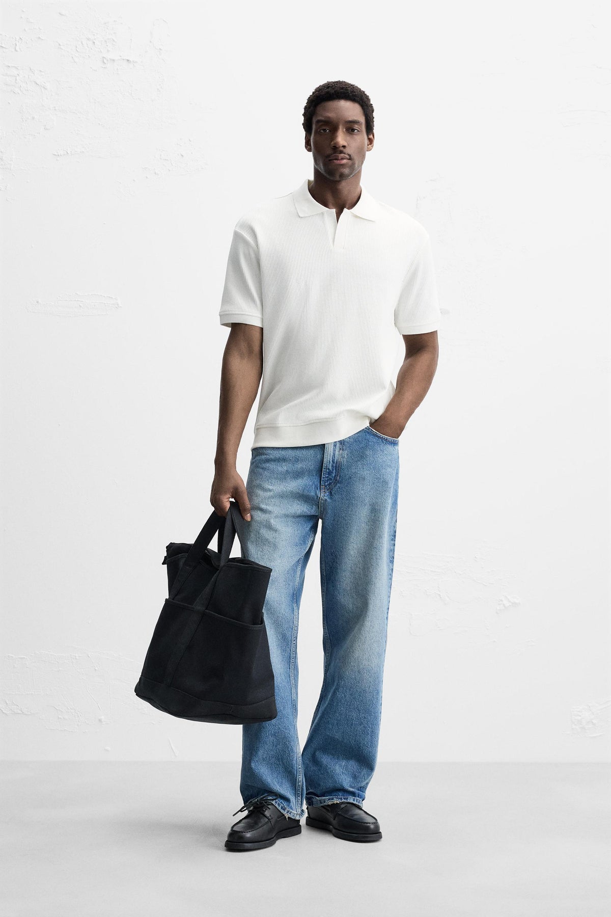 Strukturiertes vertikales Polo