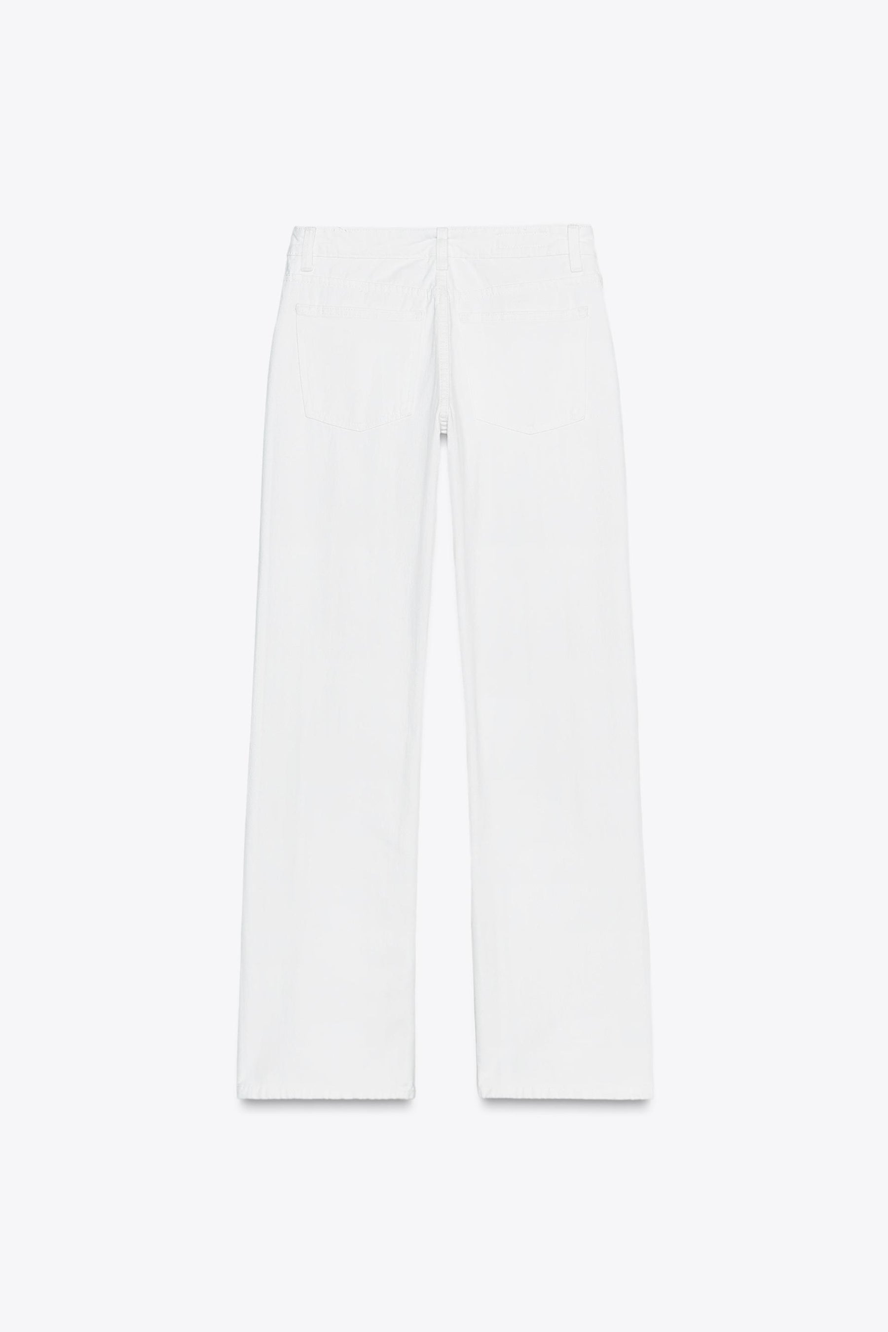 Weit geschnittene, tief sitzende Jeans