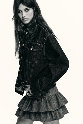 JACKE IM DENIM-EFFEKT