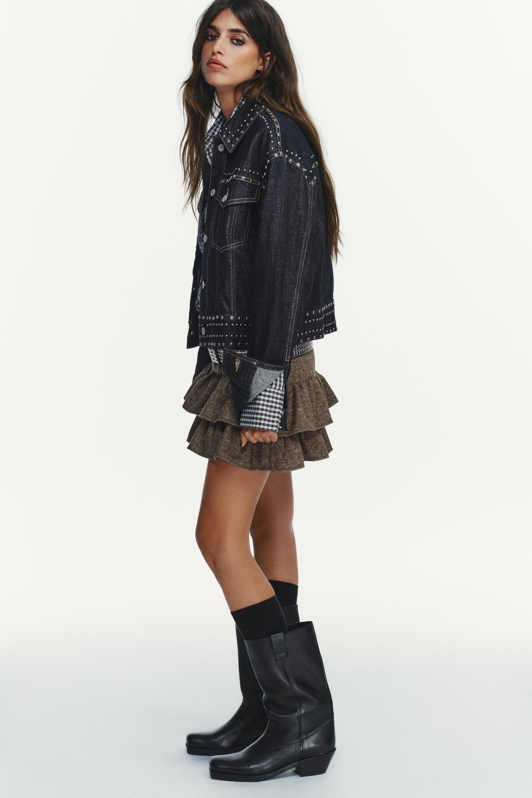 JACKE IM DENIM-EFFEKT