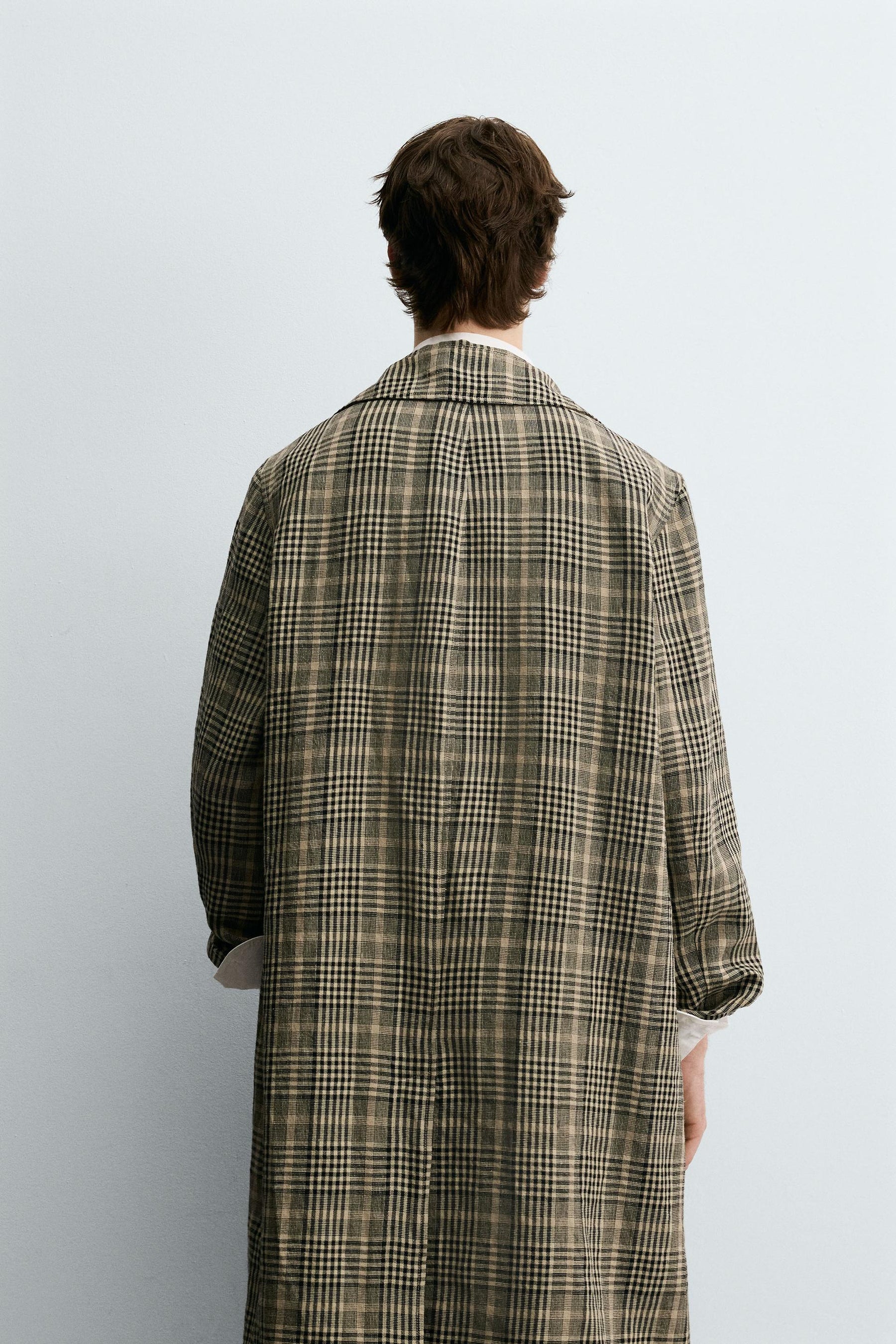LIMITED EDITION WOOL - LINEN COAT - Image 3