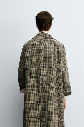 LIMITED EDITION WOOL - LINEN COAT - Image 3