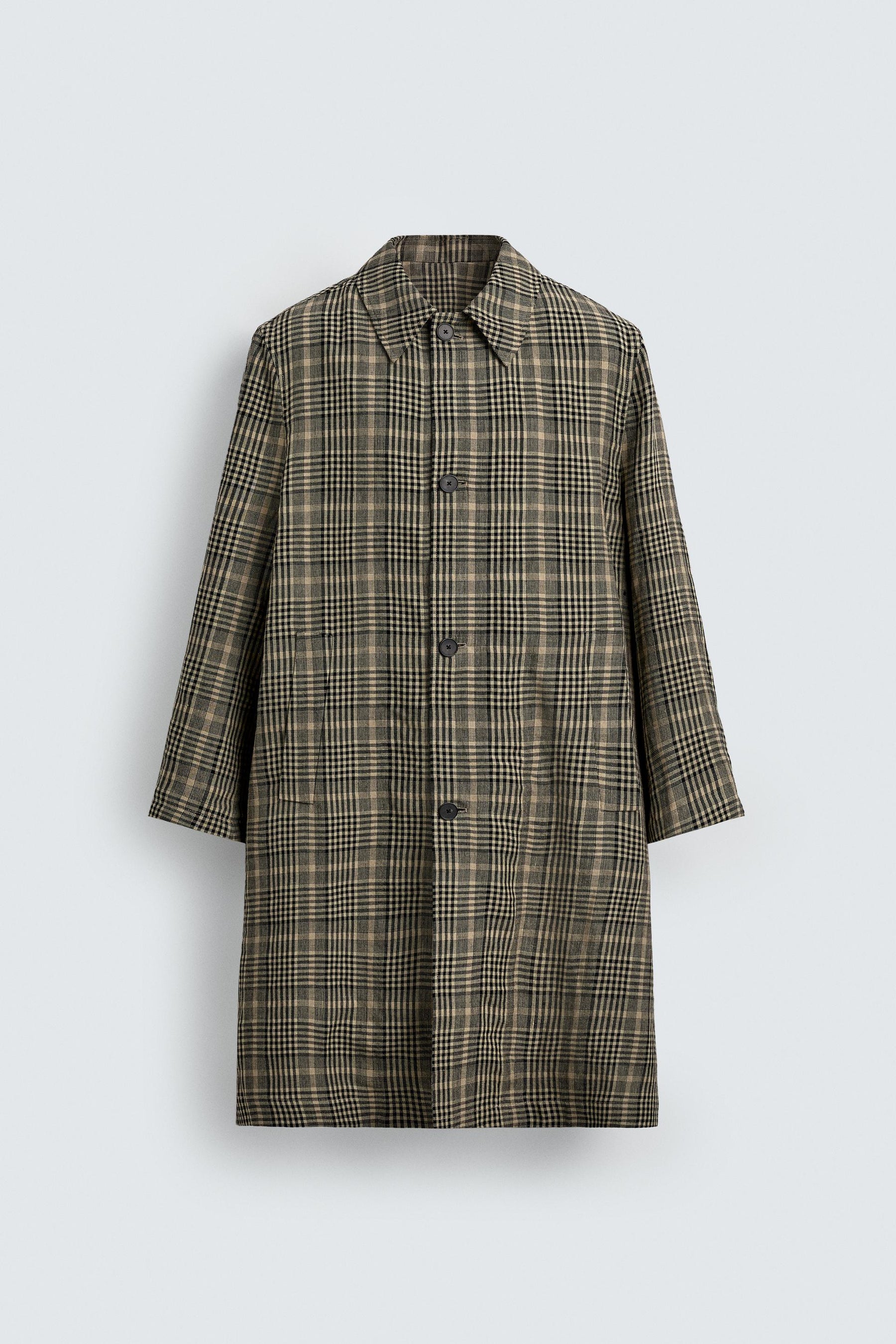 LIMITED EDITION WOOL - LINEN COAT - Image 8