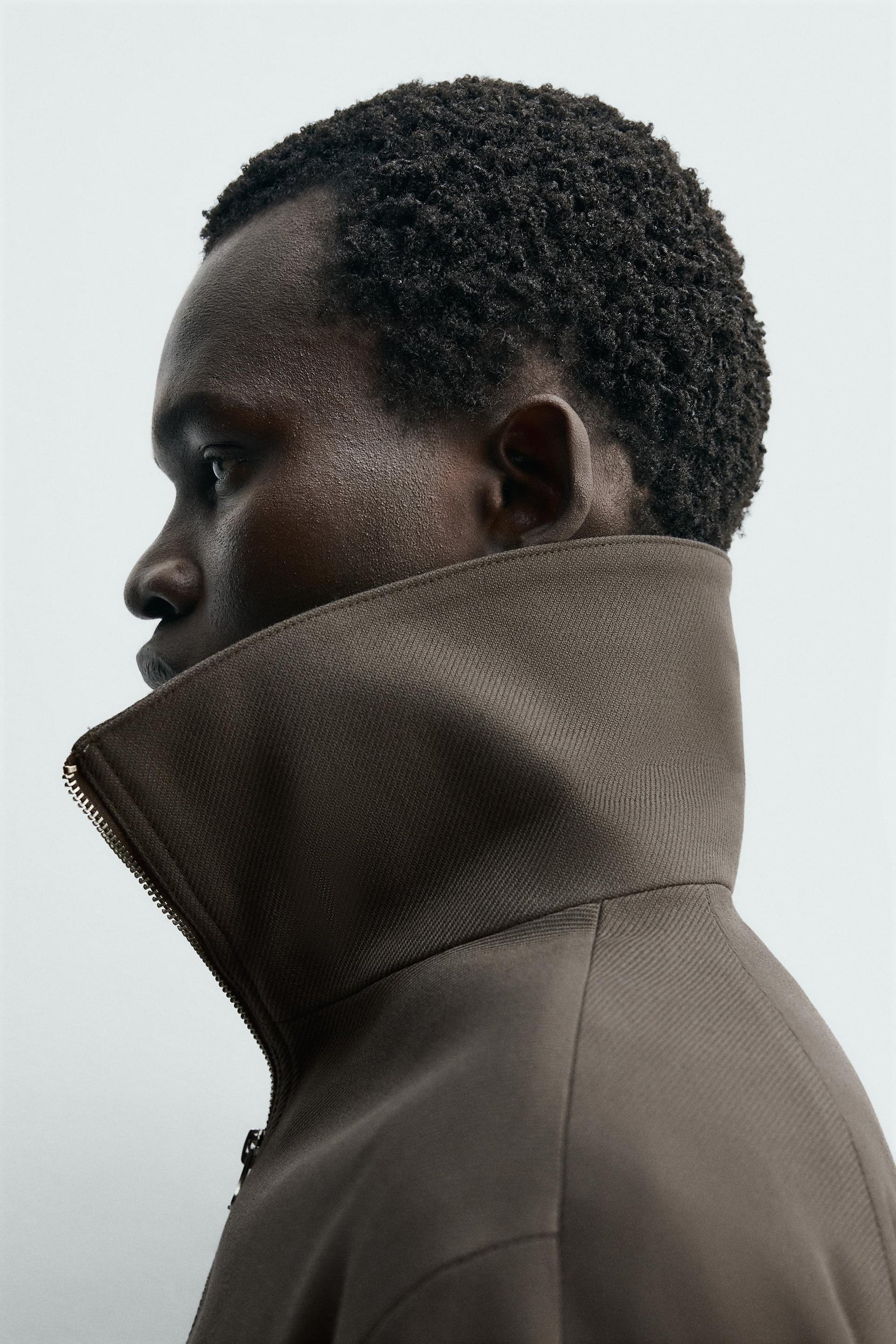 Überhemd aus strukturiertem Twill