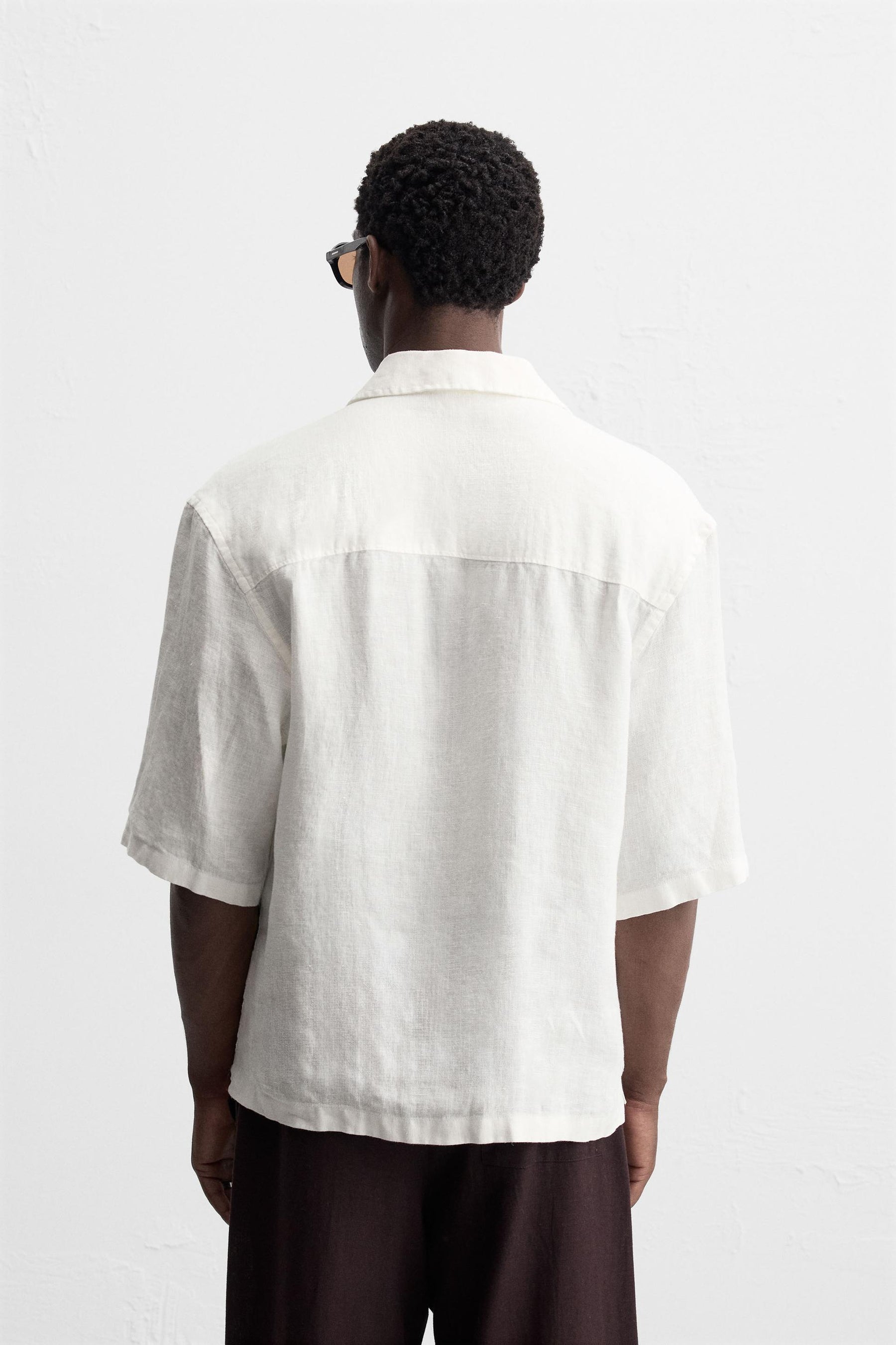 100% LINEN KIMONO SHIRT - Image 3