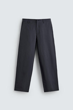 STRAIGHT-LEG FLOWING TROUSERS - Image 6