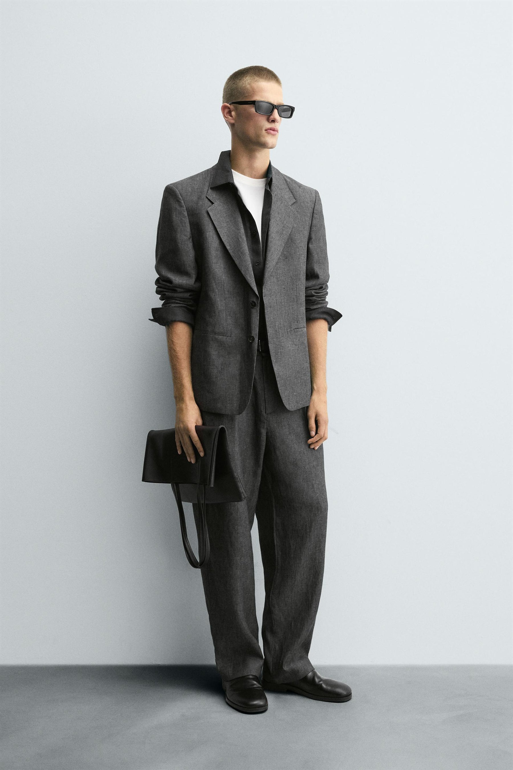 100% LINEN SUIT BLAZER - Image 4
