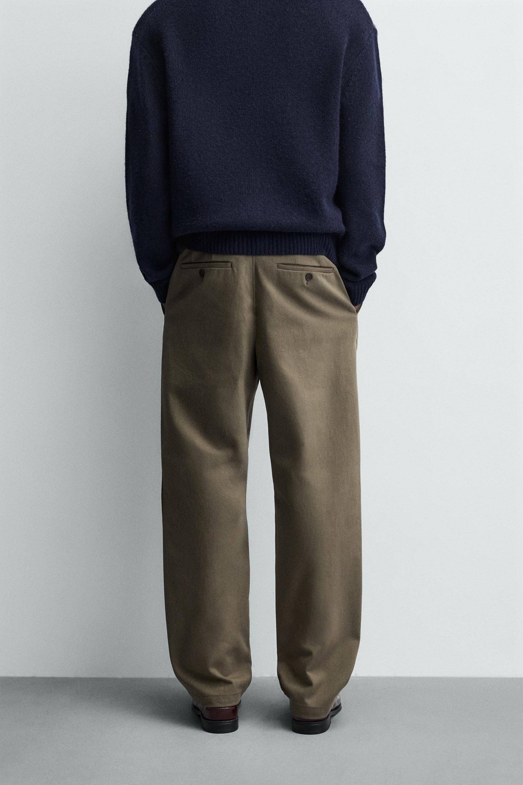 Strukturierte Strumpfhose mit geradem Bein