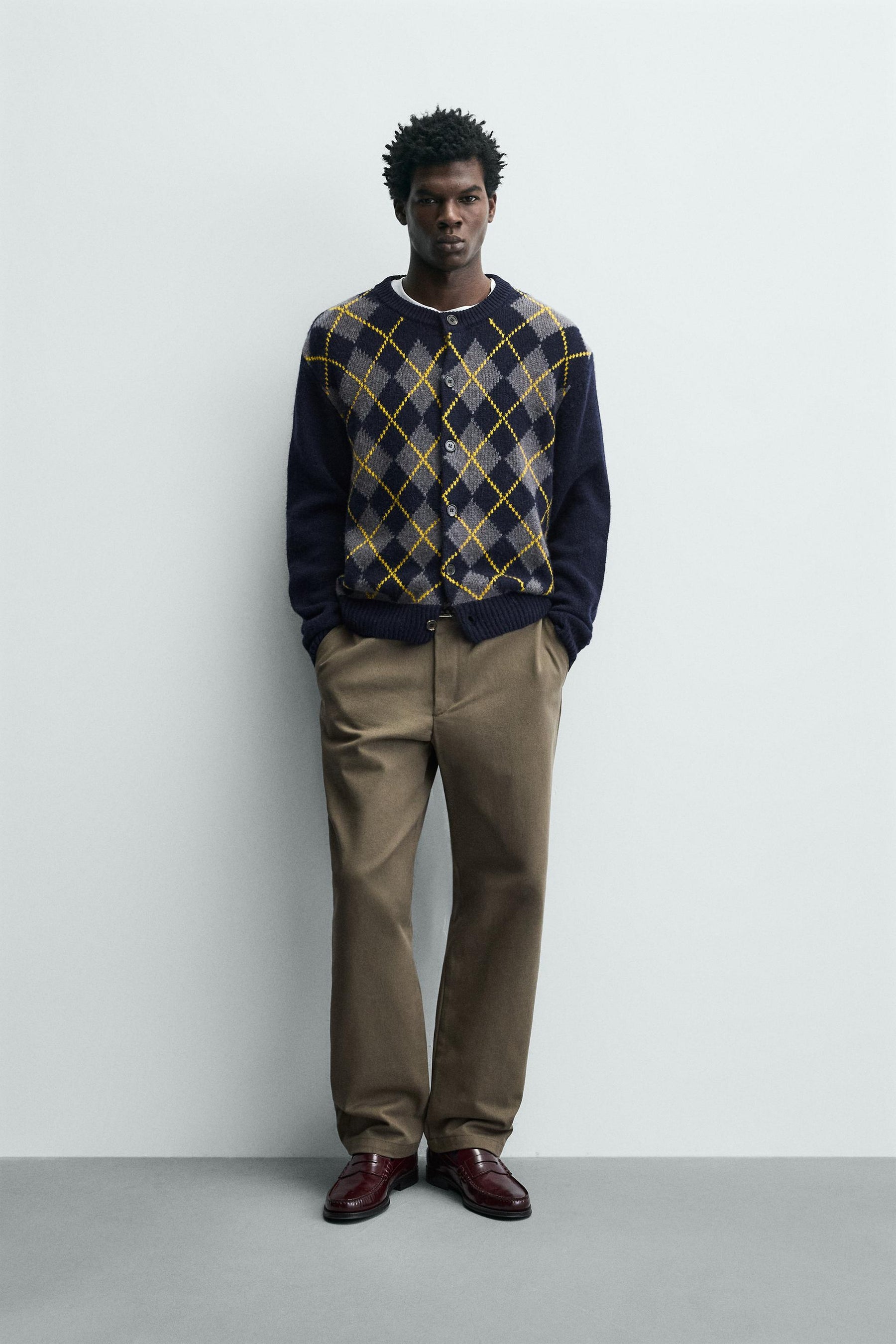 Strukturierte Strumpfhose mit geradem Bein