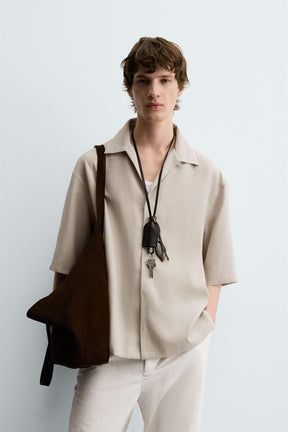 RELAXED FIT FLOWING SHIRT - Image 2