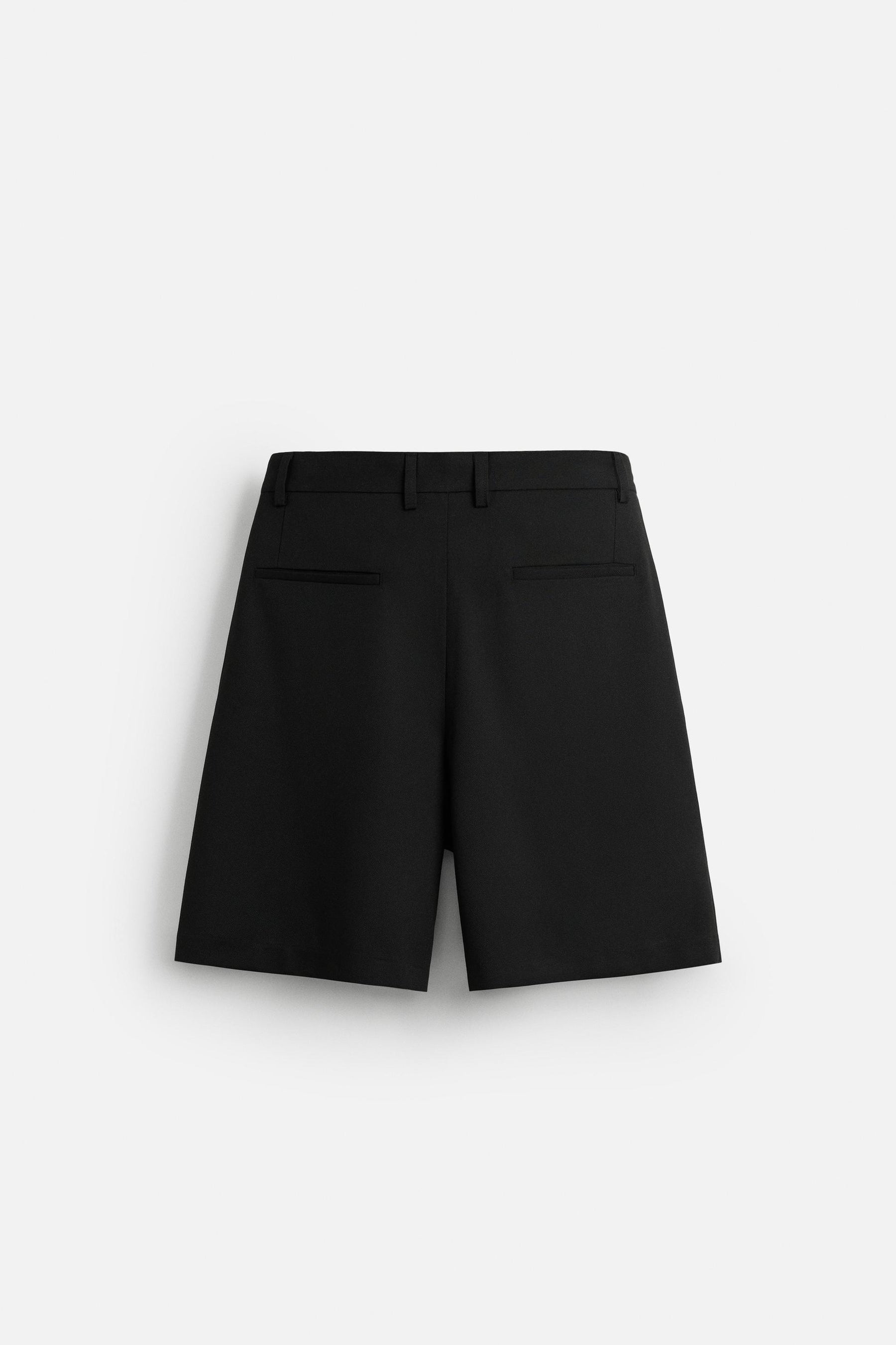 PLEATED RELAXED FIT BERMUDA SHORTS - Image 7