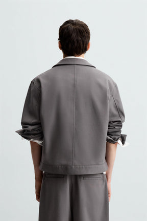 ZIP-UP OVERSHIRT - Image 3